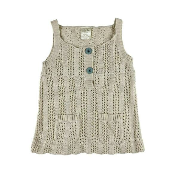 Matilda Jane Valery Knit Sweater Vest 10-12 - Picture 1 of 6